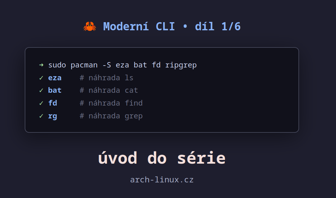 Moderní CLI nástroje
