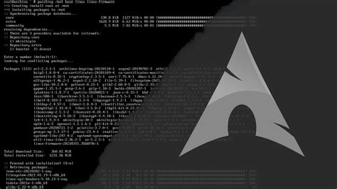 Arch Linux Instalace