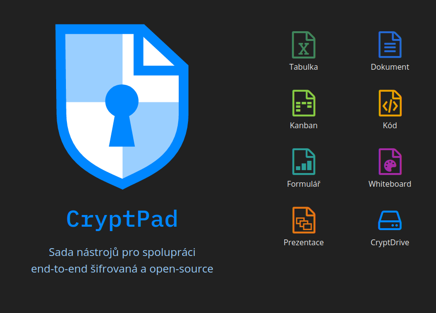 CryptPad je open-source, bezplatný webový kancelářský systém založený na spolupráci