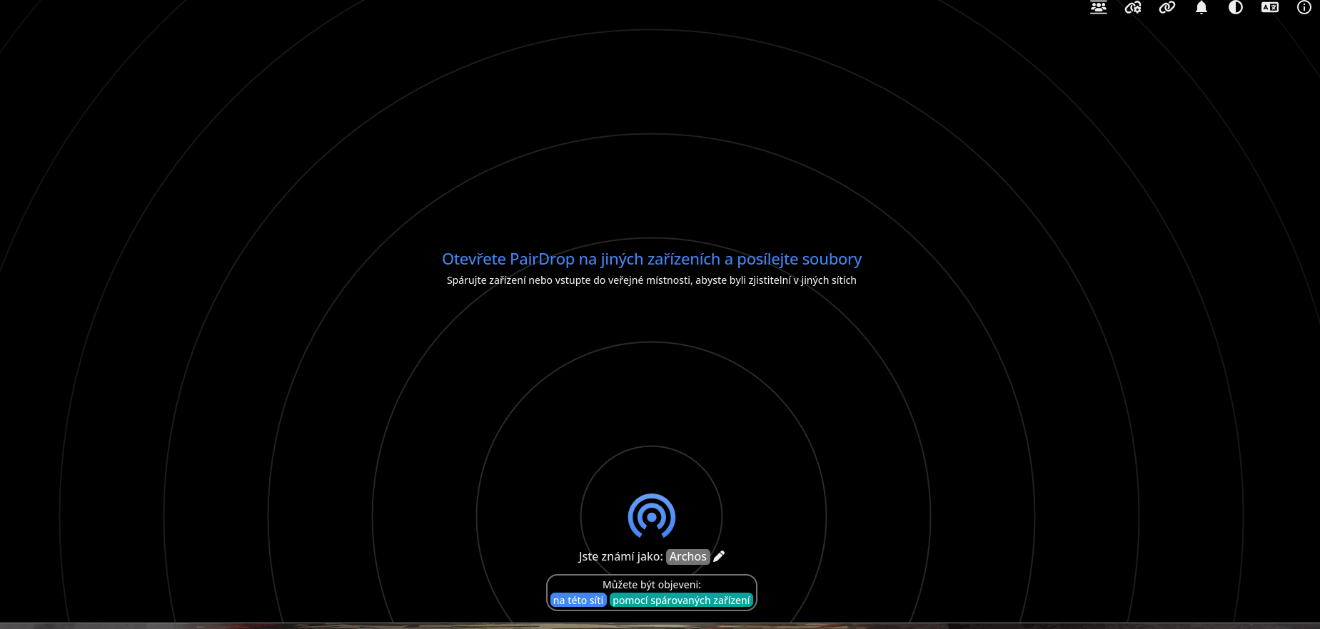 Co je Pairdrop a jak funguje na Oscloud?