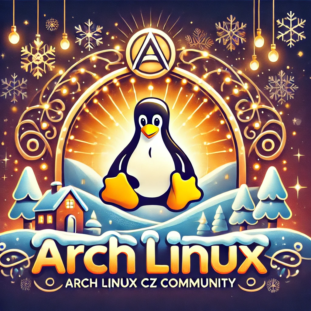 🎄 Veselé Vánoce a šťastný nový rok od komunity Arch Linux CZ! 🎄