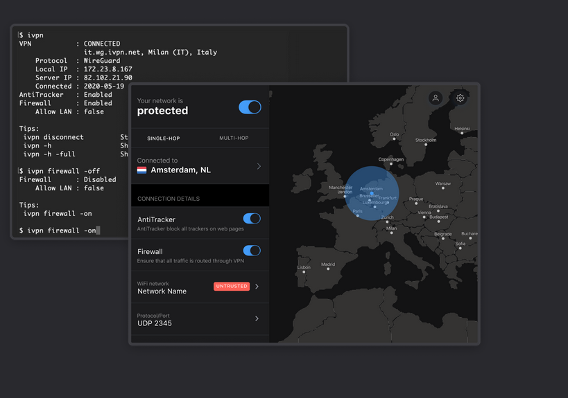 IVPN: Soukromá VPN služba pro Arch Linux a Android